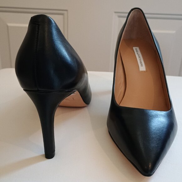 DIANE von FURSTENBERG V7130016 OLEE Black NAPPA, sz 10 - Never worn - Picture 2 of 9